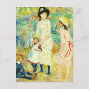 BARN I SJÖFTEN AV RENOIR VYKORT