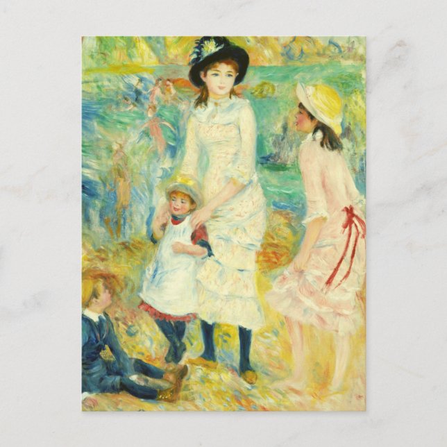 BARN I SJÖFTEN AV RENOIR VYKORT (Framsida)