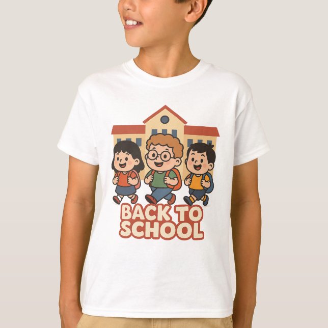 Barn i skolan t shirt (Framsida)
