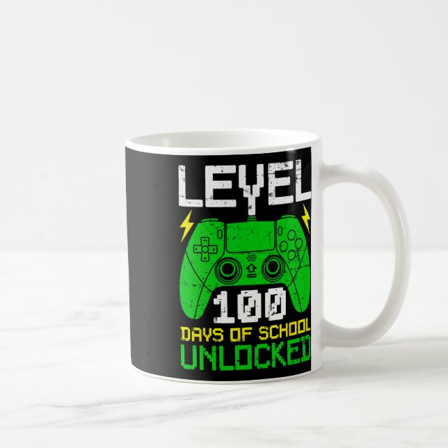 Barn i skolpojkar 100 dagar i skola 1 kaffemugg (Höger)