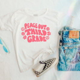 Barn i tredje Klass T-Shirt i Rosa