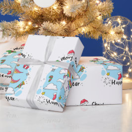 Barn i Unicorn - julklapp Presentpapper