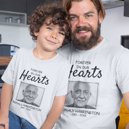 Barn i våra hjärtan | Fotominnesmärke T Shirt