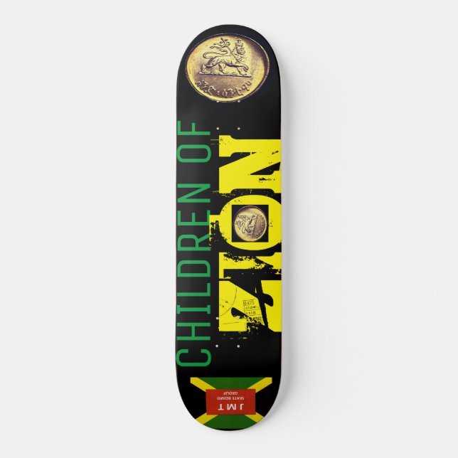 BARN I ZION Skateboard (Framsida)