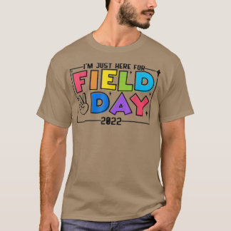 Barn Im är här för Fält Dag 2022 T Shirt