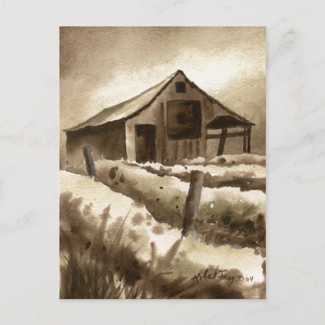 "Barn in " Land-vykort Vykort (Framsida)