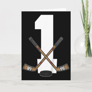 Barn Ishockey Småbarn Pojkar 1-årsdag Is Kort