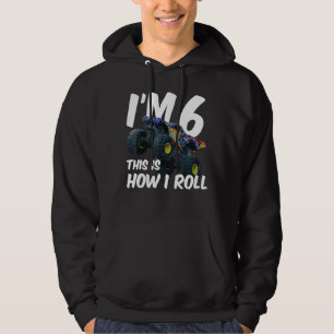 Barn jag är 6 Det här är hur jag roterar Monster L Hoodie