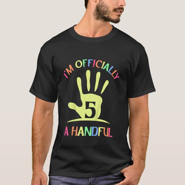 Barn jag är en handfull t shirt (Framsida)