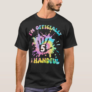 Barn jag är officiellt 5:e Födelsedagsfesten F T Shirt