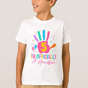 Barn jag är officiellt en handfull femdagars Gi T Shirt
