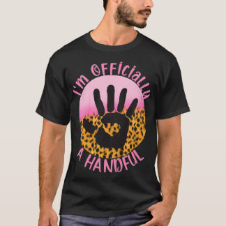 Barn jag är officiellt en handfull femte Födelseda T Shirt