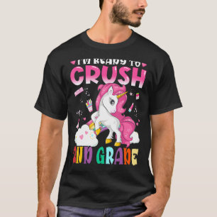 Barn jag är Redo att krossa andra Klass Magic Unic T Shirt