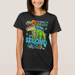 Barn jag är Redo att krossa andra Klass Trex-dosoa T Shirt