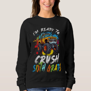 Barn jag är Redo att krossa den sjätte Klass-monst T Shirt
