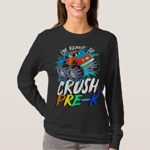 Barn jag är Redo att krossa förK Monster Lastbil P T Shirt