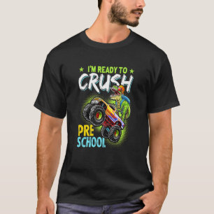 Barn jag är Redo att krossa förkolonster Lastbil D T Shirt