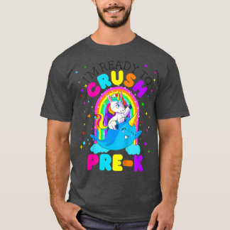 Barn jag är Redo att krossa förkornigheten tillbak T Shirt