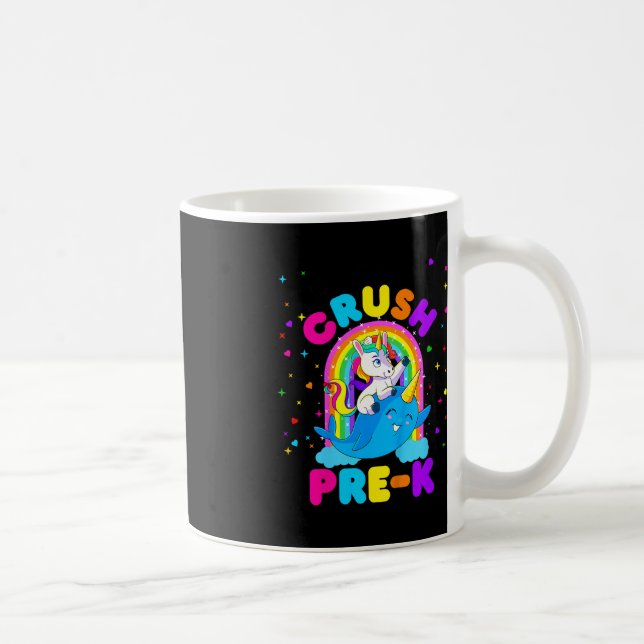 Barn jag är Redo att krossa förkornigt tillbaka ti Kaffemugg (Höger)