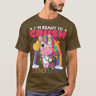 Barn jag är Redo att krossa Kindergarten Girl till T Shirt
