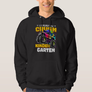 Barn jag är Redo att krossa Kindergarten Monster L Hoodie