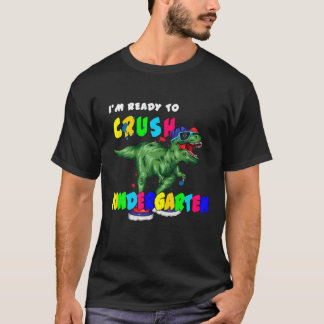 Barn jag är Redo att krossa Kindergarten T Shirt