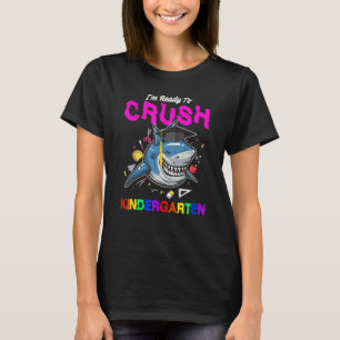Barn jag är Redo att krossa Kindergarten tillbaka T Shirt