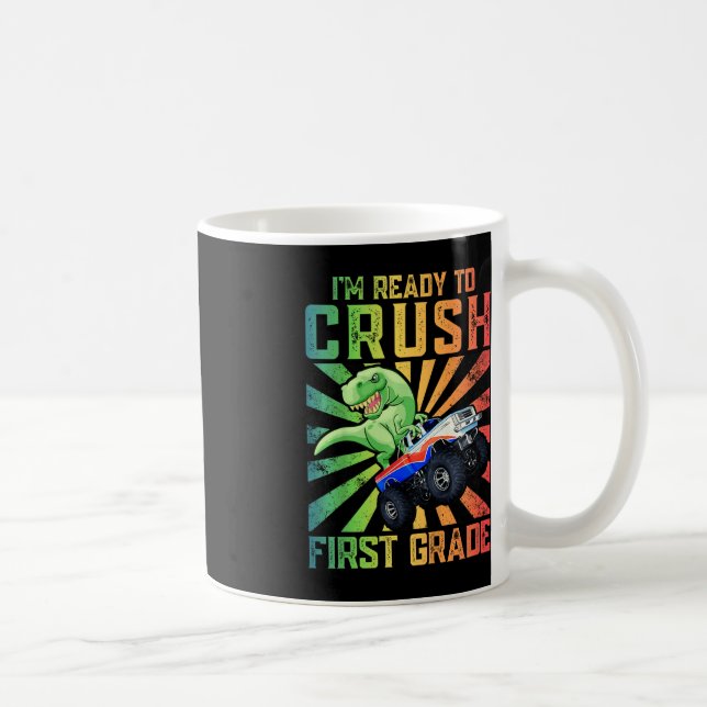 Barn jag är Redo till Crush First Klass Tee Kaffemugg (Höger)