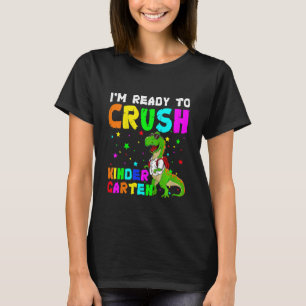 Barn jag är Redo till Crushkindergarten Rex tillba T Shirt