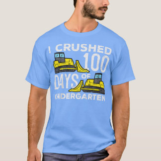 Barn jag krossade 100 dagar av Kindergarten Bulldo T Shirt