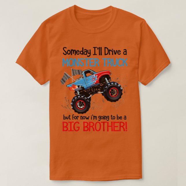 Barn jag ska bli en stor broderannonsering Mo T Shirt (Design framsida)