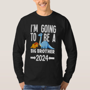 Barn jag ska bli storebror 2024 Dino Dinos T Shirt