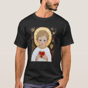 Barn Jesus Katolsk kristen dop konfirmation T Shirt