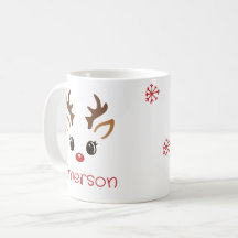 Barn jul Personlig mugg