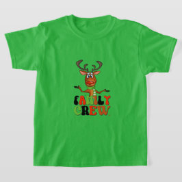 Barn "Julbesättning 2023" Reindeer T-Shirt