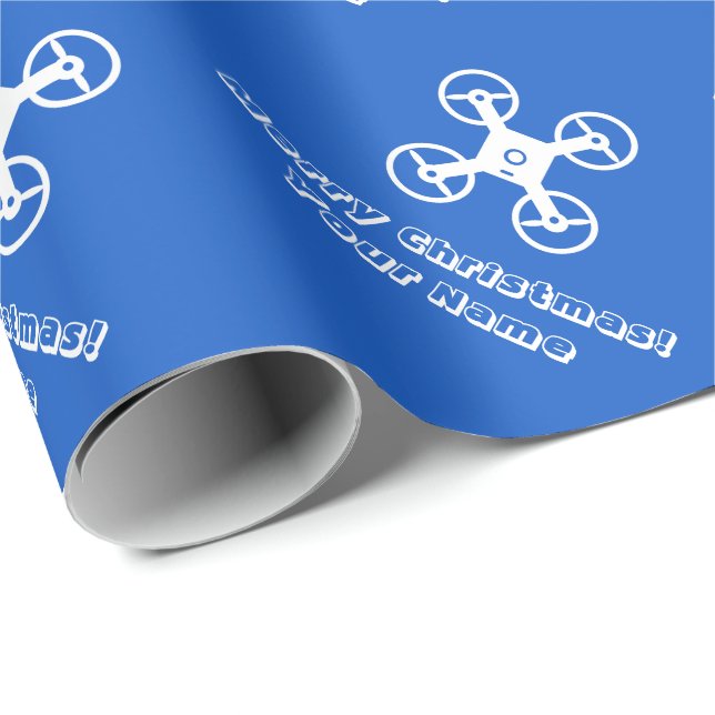 Barn julomslag papprare med flygtorn presentpapper (Rullad Hörn)