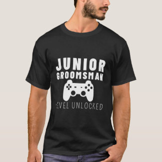 Barn Junior Groomman Bröllop Bachelorfest T Shirt