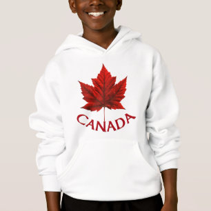 Barn Kanada Jacka Hoodie Barn Maple Löv Hoodie T Shirt
