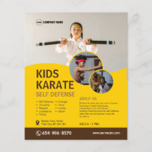 Barn Karate Class Anpassningsbar