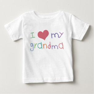Barn Kärlek Grandma Infant T-Shirt