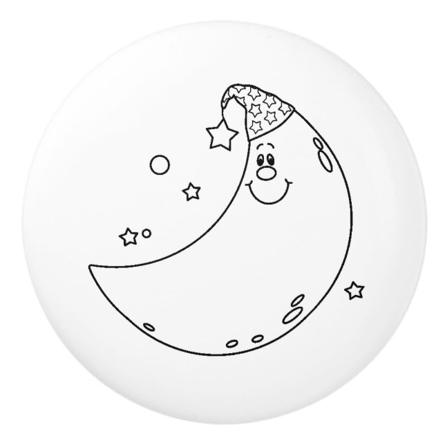 Barn, keramiska ritor och skåp, dörrknoppar knopp (Framsidan)