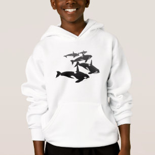 Barn Killer Whale Hoodie Orca Whale Art Sweatshirt T-shirt
