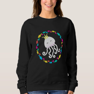 Barn klär sig små, som leker maneter med prinsessa t shirt