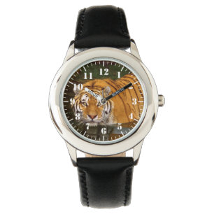 Barn Klassiskt Ur/Vilda Tiger Armbandsur