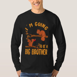 Barn kommer att bli en storebror som befordras. t shirt