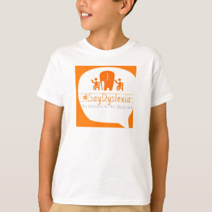 Barn Kort-Mufde T-tröja T Shirt