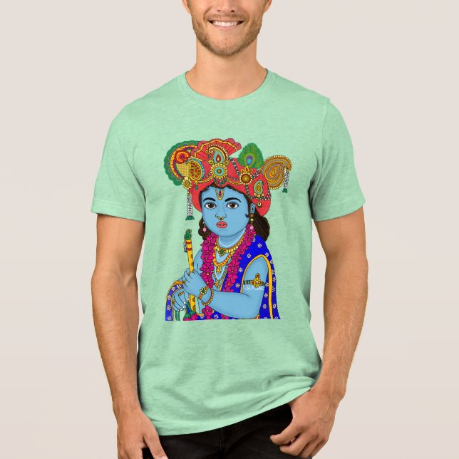 Barn Krishna T-Shirt (Framsida)