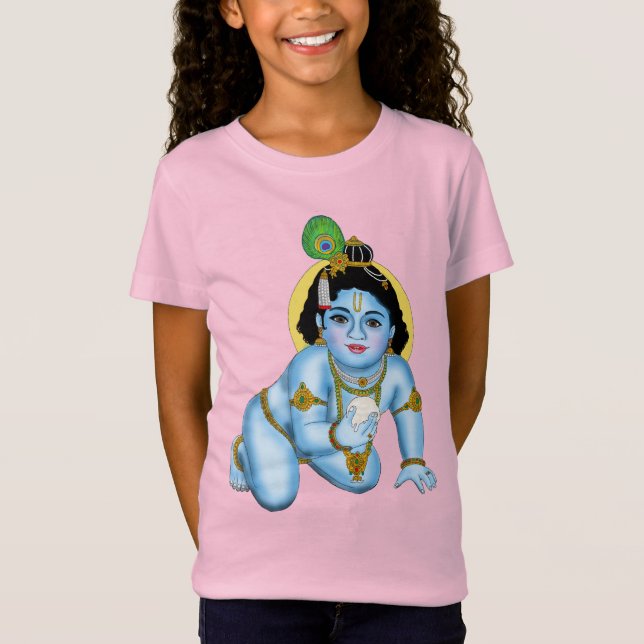 Barn Krishna T-Shirt (Framsida)