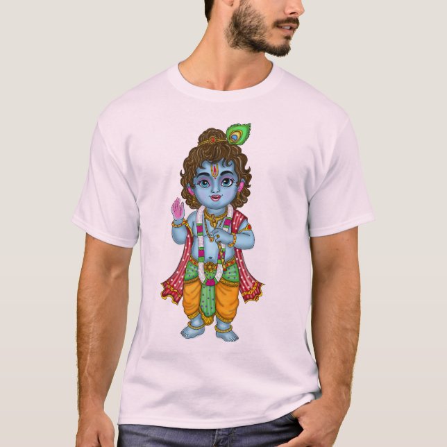 Barn Krishna T-Shirt (Framsida)