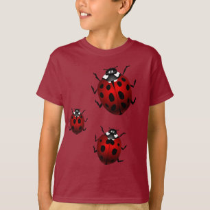 Barn Ladybug T-shirts Barn Cute Ladybug Shirts